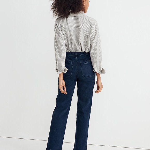 Madewell The Perfect Vintage Wide-Leg Jean in Bradley Wash: Retro Edition - Picture 4 of 6